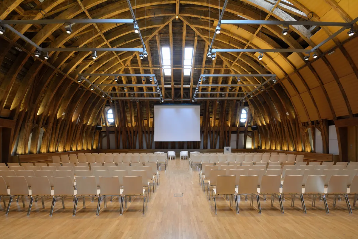 The Kuppelsaal conference hall at TU Wien, home of the Digital Humanism Initiative.