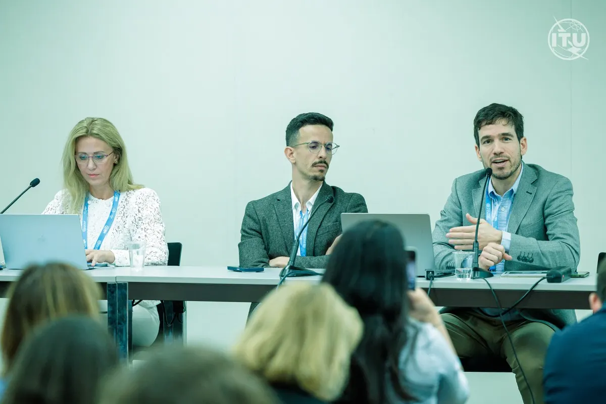 Panel speakers discuss local AI readiness and governance evidence at the Geneva side event.
